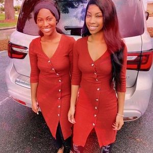 Size XSmall Rustic Red dress! Like new!